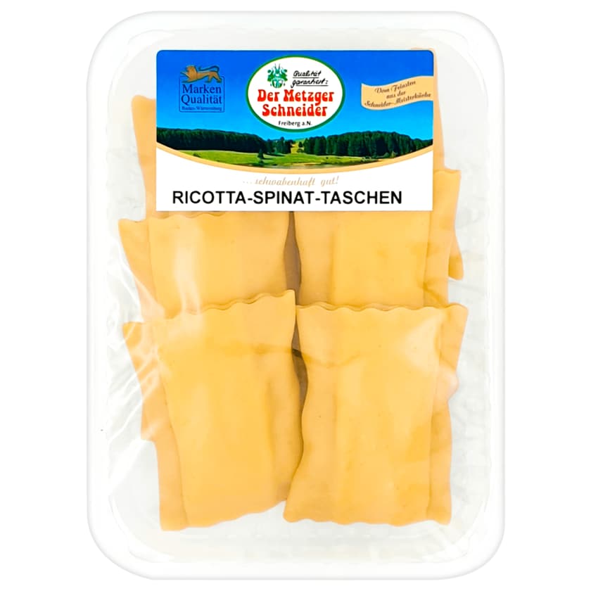 Der Metzger Schneider Ricotta-Spinat-Taschen 300g